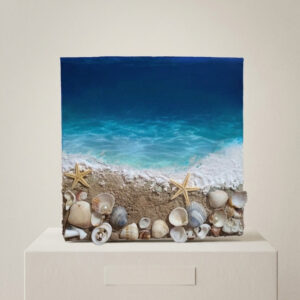 3D Ocean Resin Art Canvas